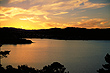Wellington Harbour Sunset photo