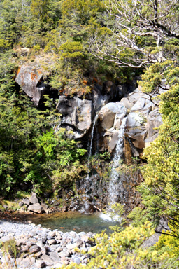 Ohakune Mountain Falls Portrait photo