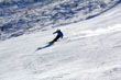Skier on Coronet Peak photo