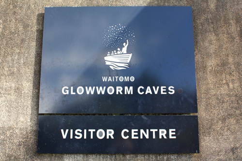 Waitomo Caves Sign photo